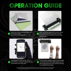 EZ WIRELESS TATTOO TRANSFER STENCIL PRINTERS