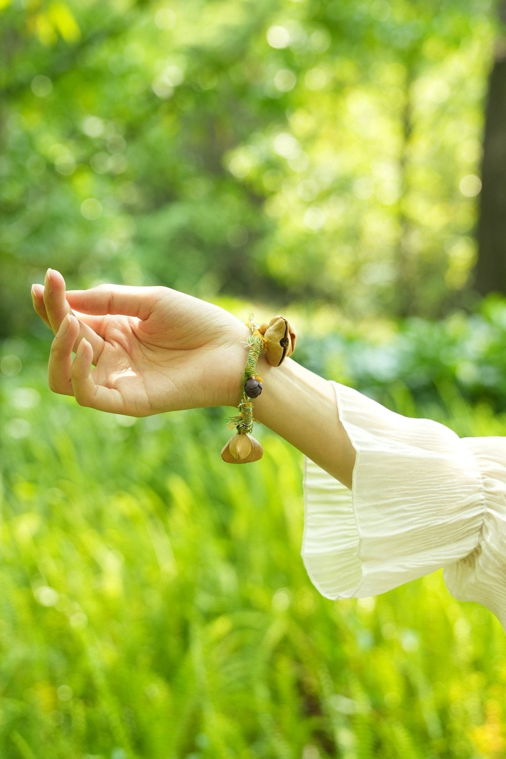 "The Meadow Dancer" Braided Seed Bracelet