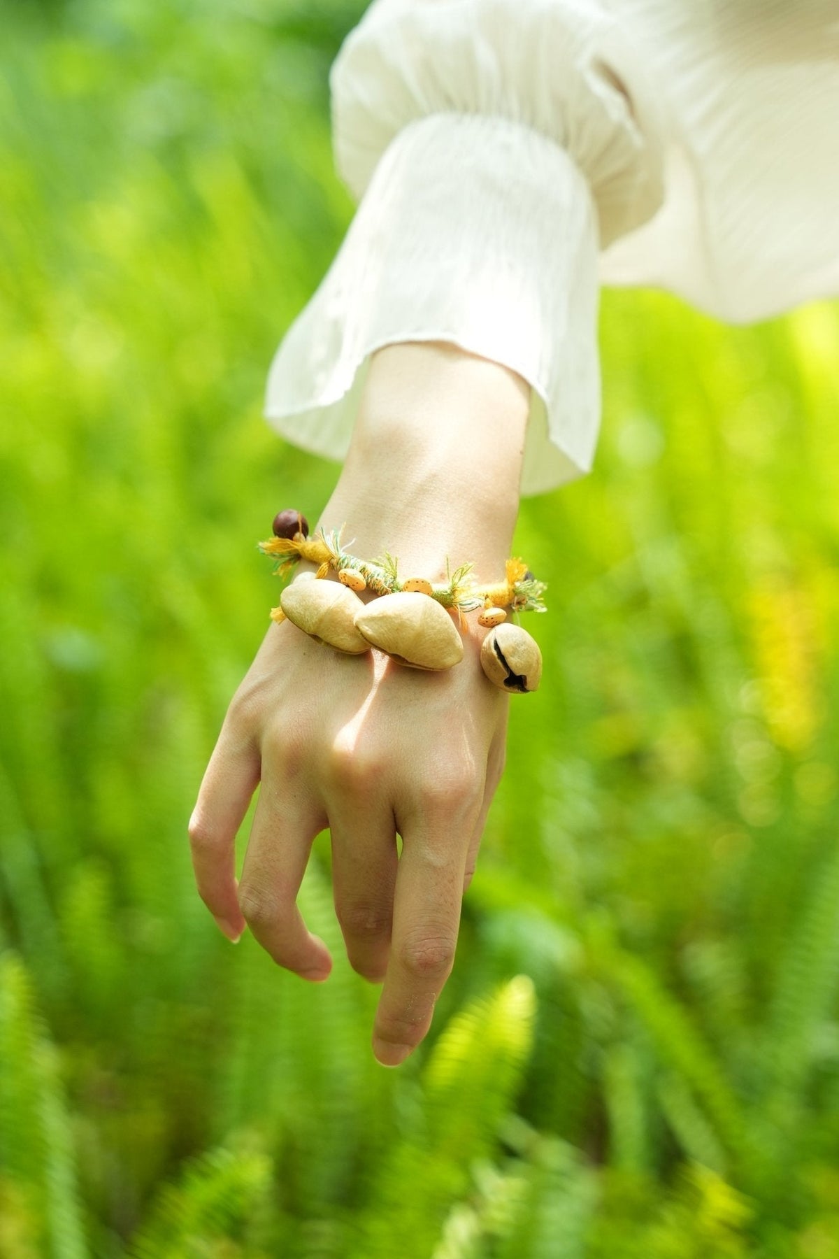 "The Meadow Dancer" Braided Seed Bracelet