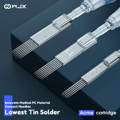 WJX Professional Tattoo Cartridges Needles - 0.35MM/0.30MM Curved Magnum | Box of 20
