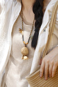 "Earth Bell" Large Seed Pod Necklace
